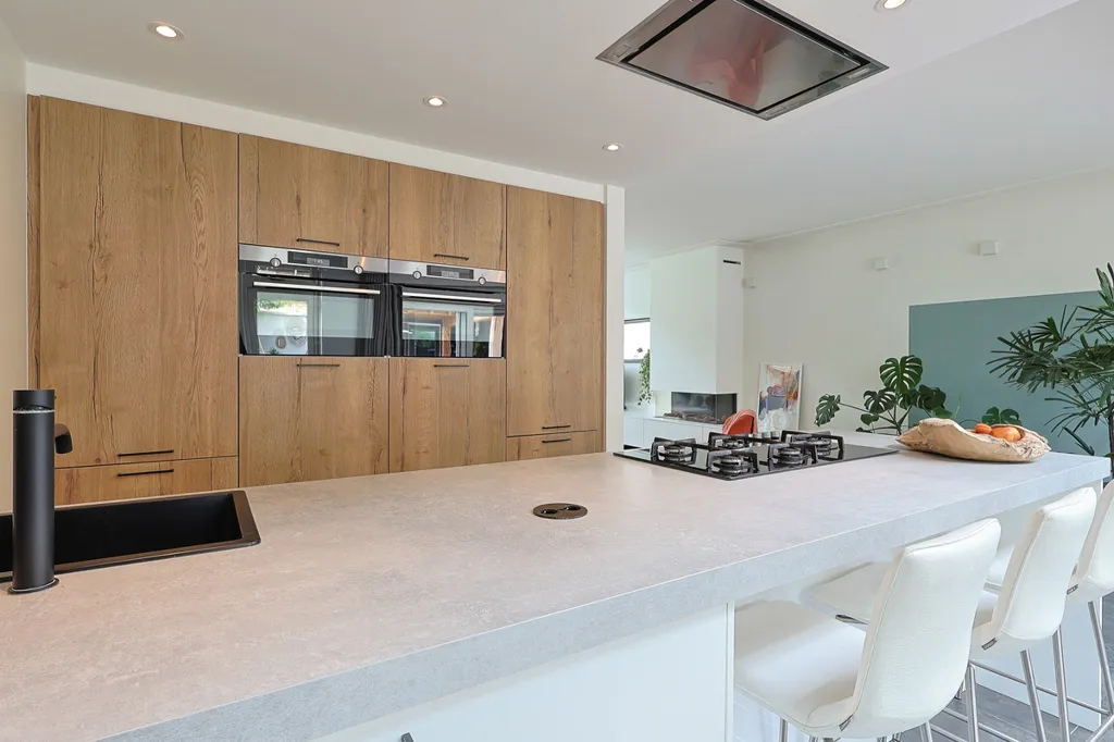 Kitchen - Sustainable Two-Storey House in Liempde