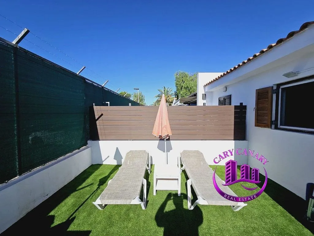 Garden - Adosada with Pool in Maspalomas
