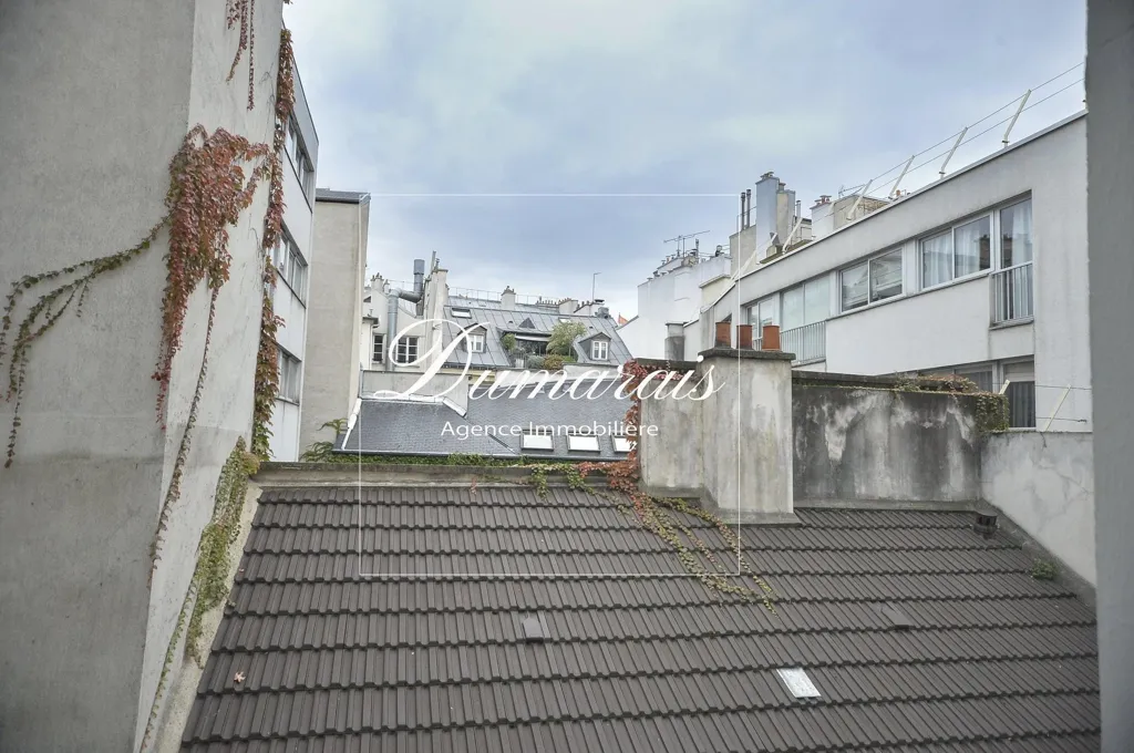 Terrasse - Appartement 2/3 Pièces avec Vue Dégagée au Marais