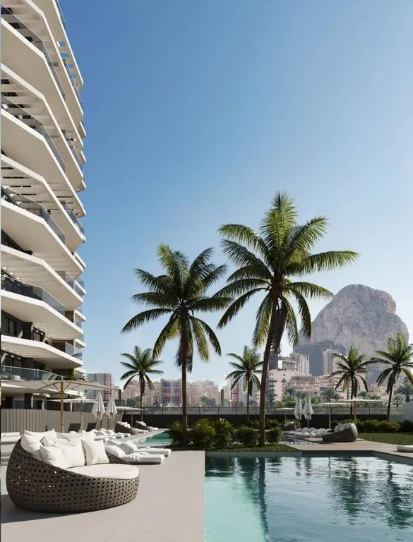 Piscine - Luxury Apartment with Sea View in Calpe
