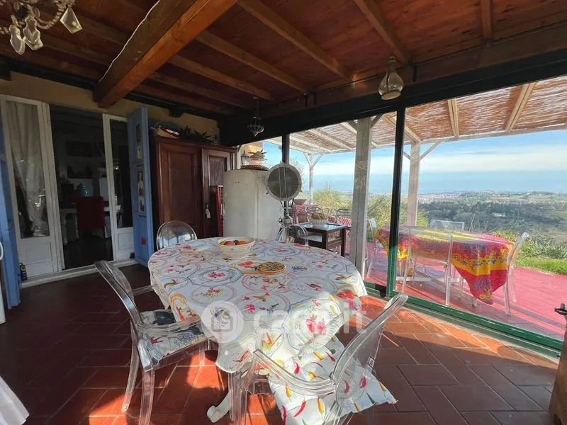 Terrasse - Rustic Casale with Sea View in Candelara