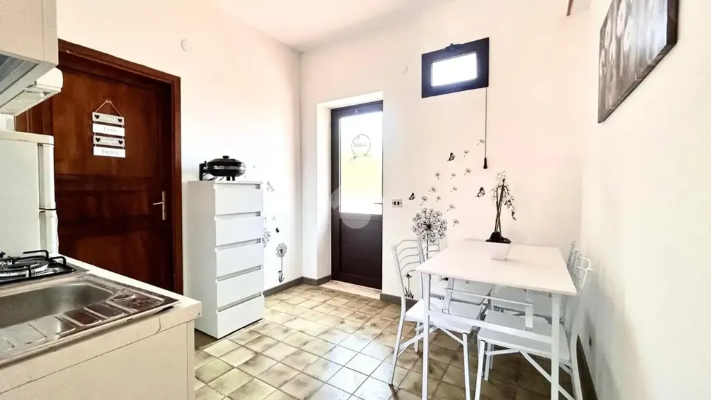 Köök - First Floor Apartment with Terrace in Scalea