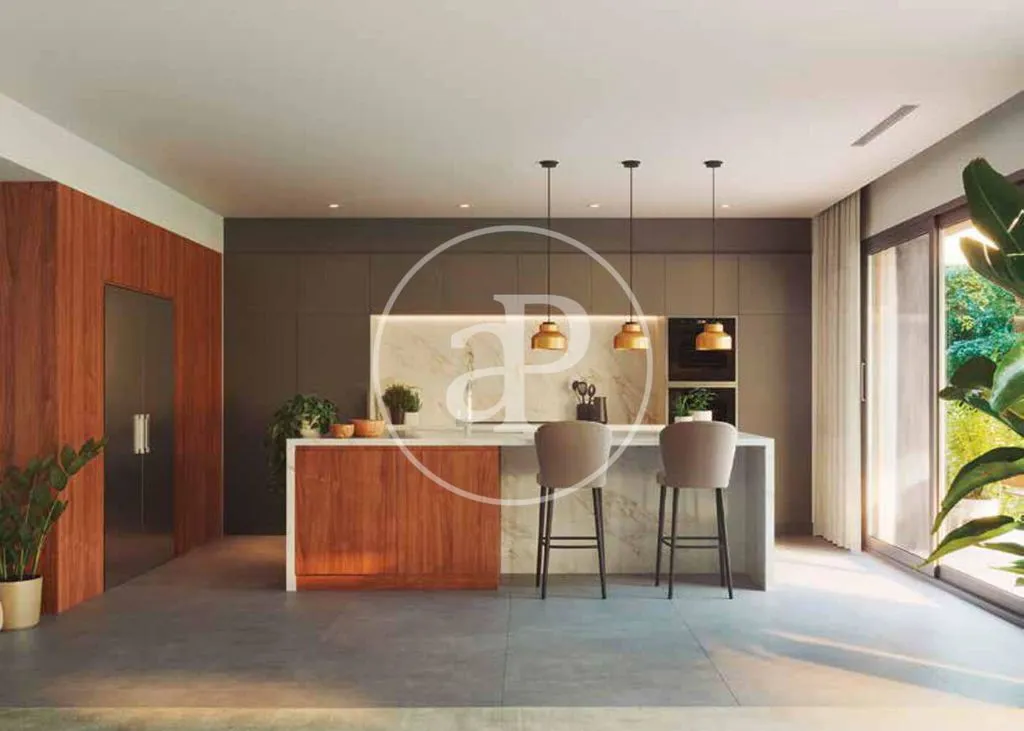 Köök - Luxury Apartment with Pool in Cardedeu