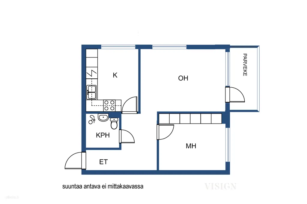 Plaan - Ground Floor Flat with Garden in Lauste, Turku