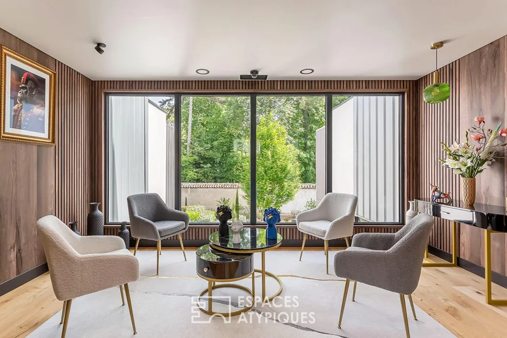 Salle à manger - Appartement de Luxe avec Terrasse à Écully