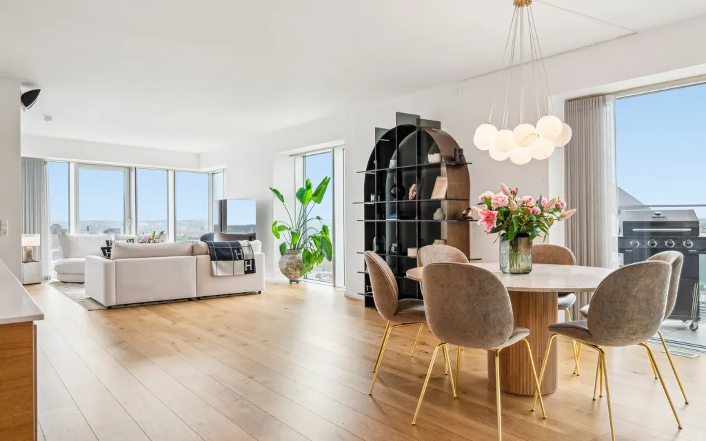 Salle à manger - Apartment with City Views in Aarhus C