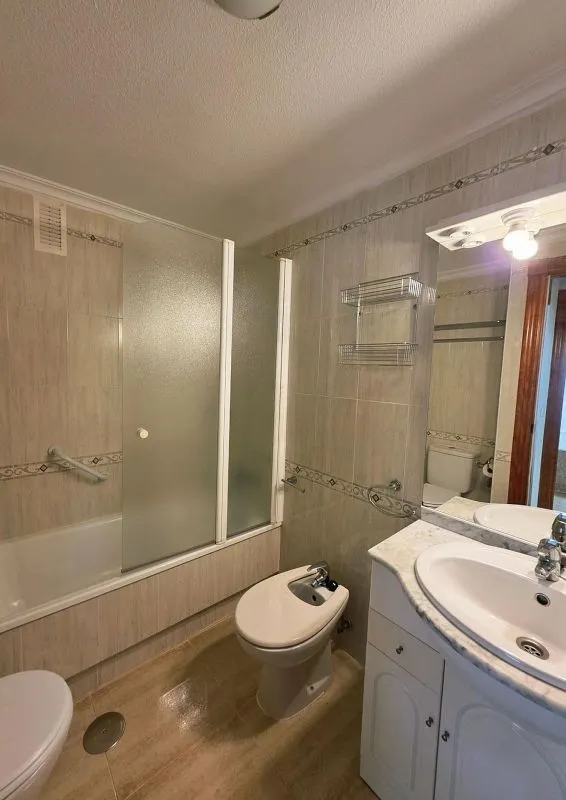 Salles de bain - Studio Apartment with Pool in Playa del Esparto