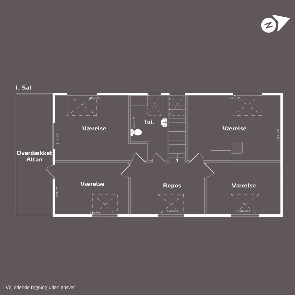 Plan - Spacious Villa in Bjert with Community Access