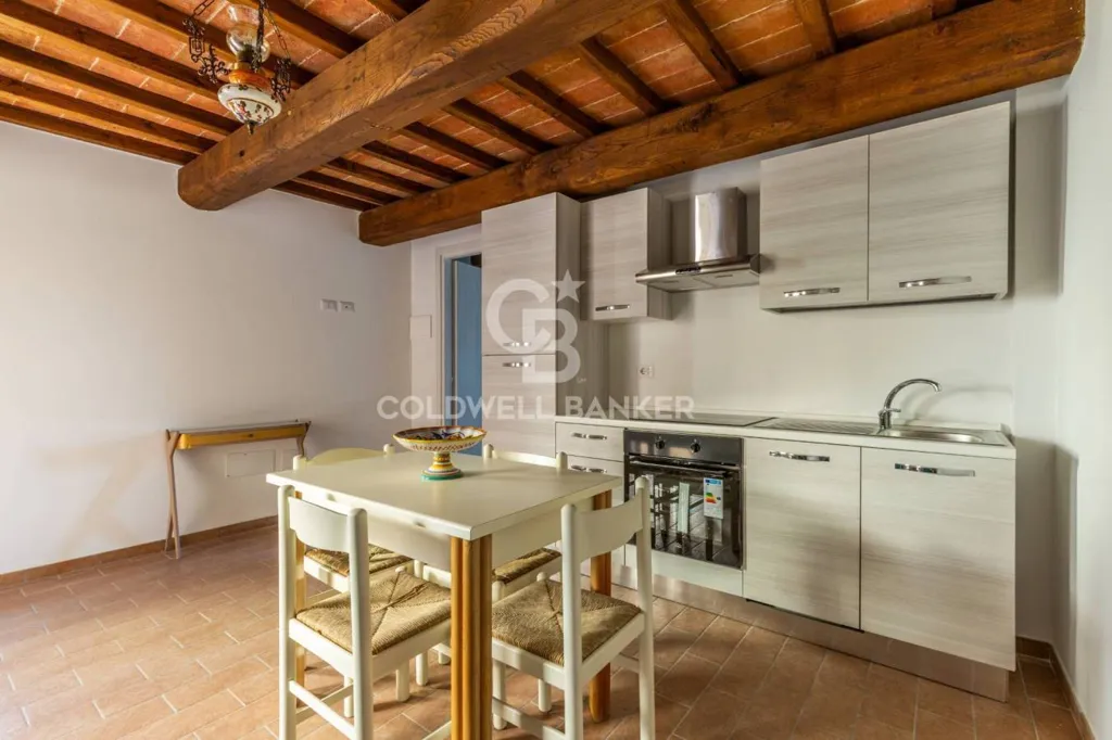Köök - Rustic Terraced House with Panoramic Terrace in Collazzone