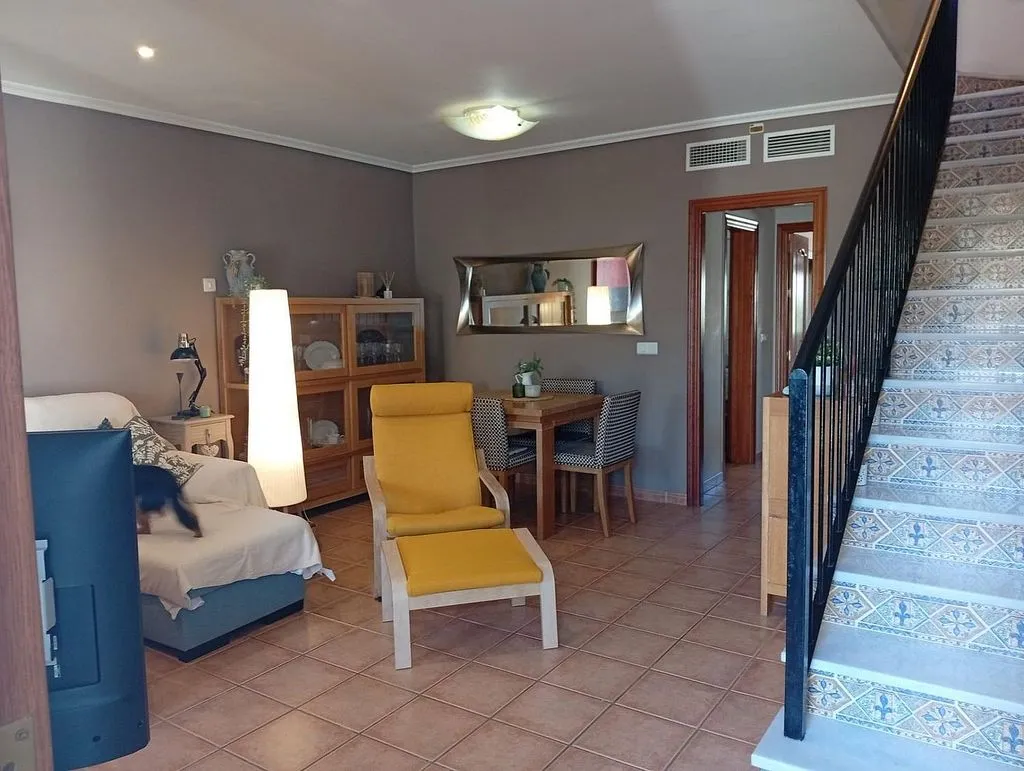Séjour - Duplex with Pool and Terrace in Las Salinas