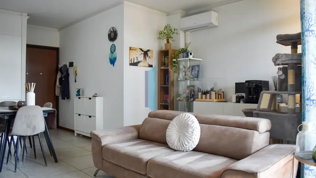 Séjour - West-Facing Flat with Terrace in Ospitaletto