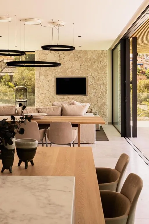 Söögituba - Luxury Villa with Sea View in Bendinat