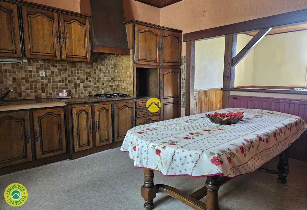 Küche - Character House with Garden in Cosne d'Allier