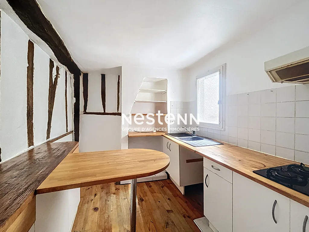 Köök - Characterful Flat with Balcony in Auch