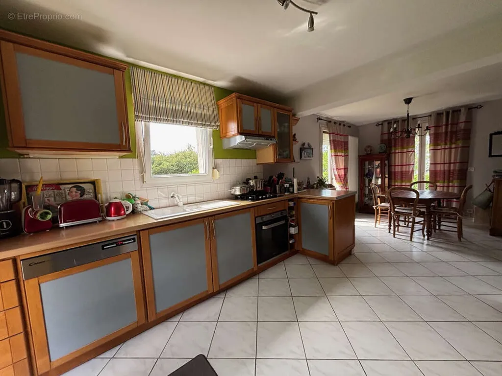 Cuisine - Maison Atypique avec Jardin à Mesnil-Val