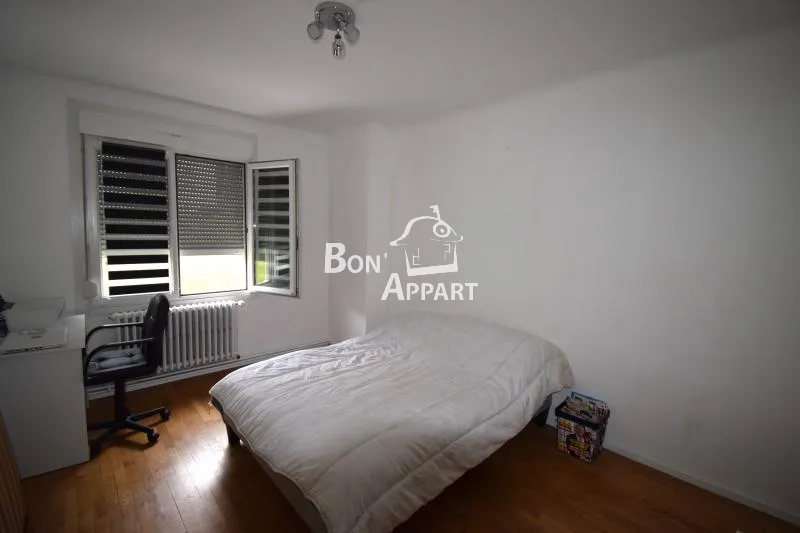 Chambres - Appartement 4 Pièces avec Balcon à Joeuf