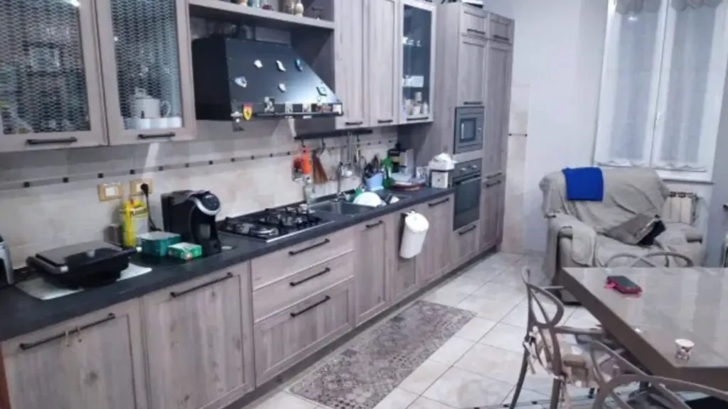 Cuisine - Rustic-Style Apartment with Sea View in La Spezia