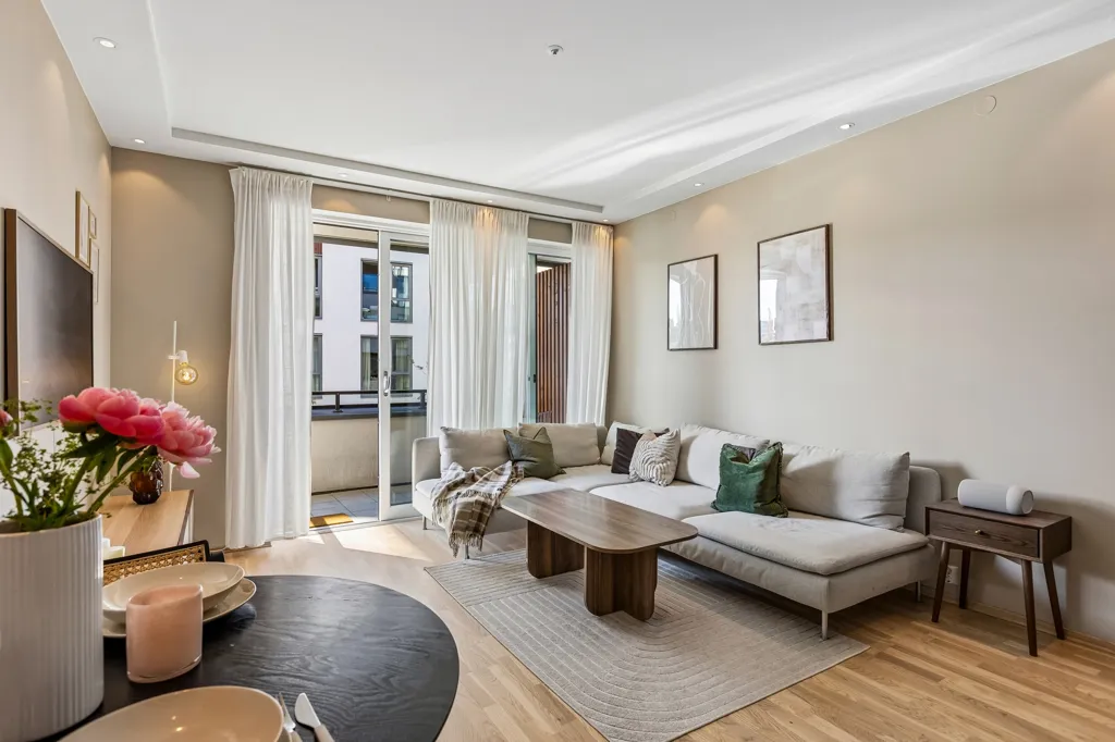 Elutuba - Modern Flat with Balcony in Øvre Nyhavna
