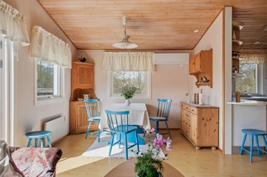 Sala da pranzo - Cottage with Sea View in Mjörn