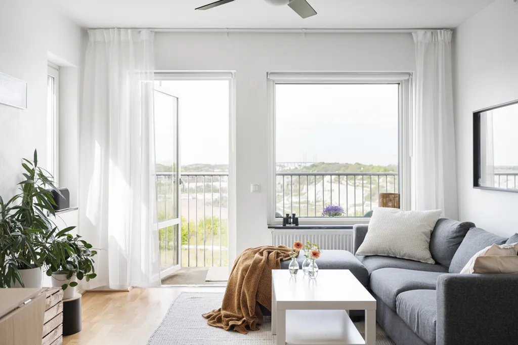 Séjour - Apartment with Panoramic View in Malmö