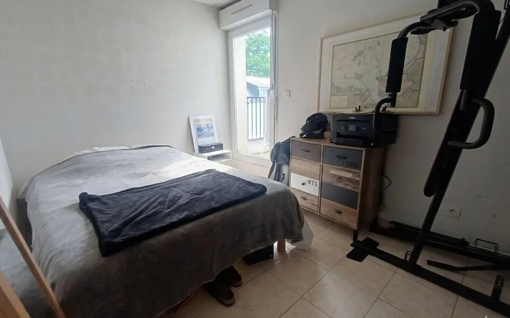Chambres - Appartement T2 avec Balcon à Saint-Brieuc