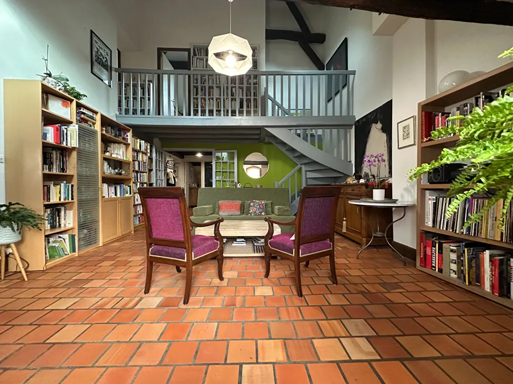 Séjour - Appartement Duplex avec Vue Dégagée à Blois