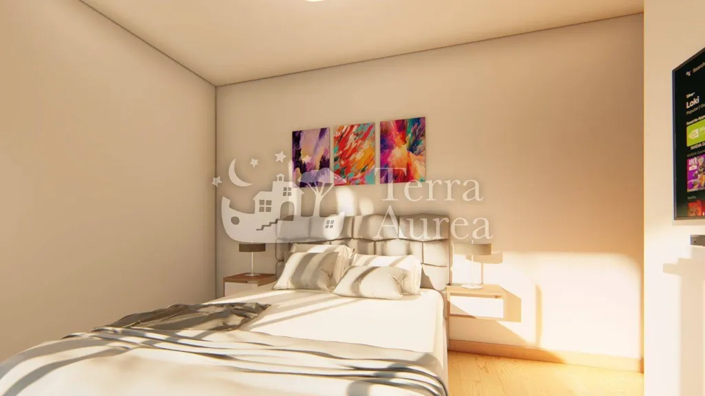Bedrooms - Modern Villa with Sea View in Omišalj