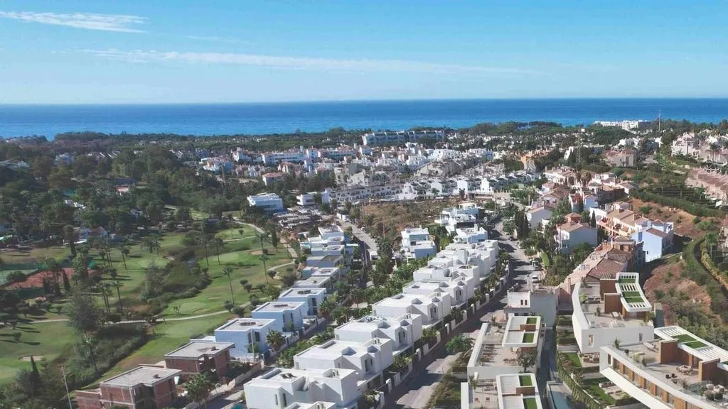 Aerial - Luxury Villa with Sea View in Marbella