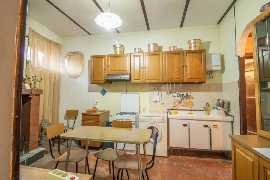 Cucina - Historic Cottanello Townhouse with Balcony