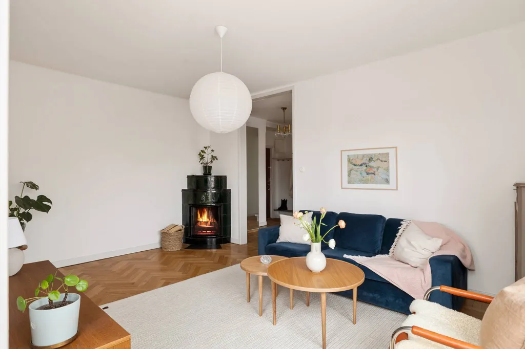 Elutuba - Charming 1930s Villa-Style Flat in Gamla Råsunda