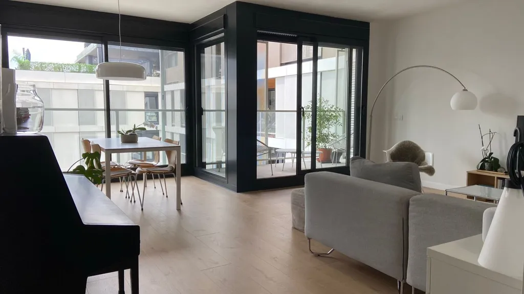 Soggiorno - Luxury Apartment with Terrace in Montecarmelo, Madrid