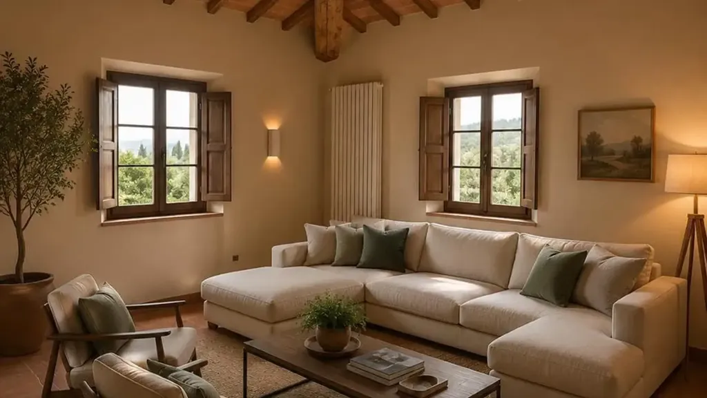 Séjour - Rustic Tuscan Barn with San Gimignano View