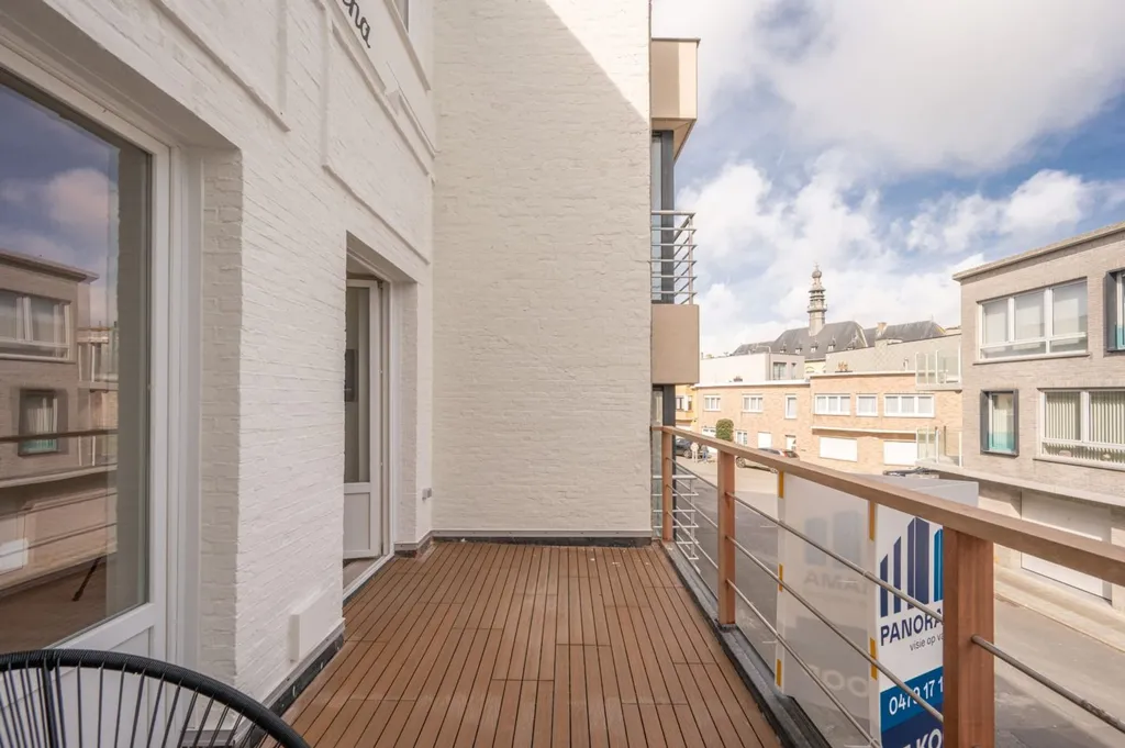 Balcon - Appartement rénové avec terrasse à Wenduine