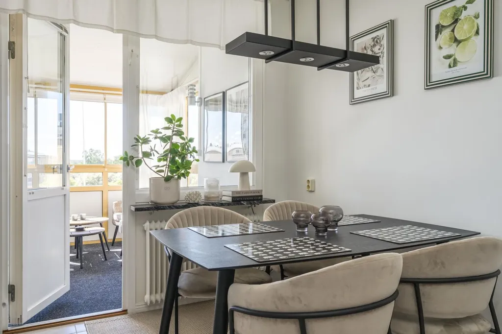 Dining Room - Apartment with 3 Rooms in Eneby, Norrköping