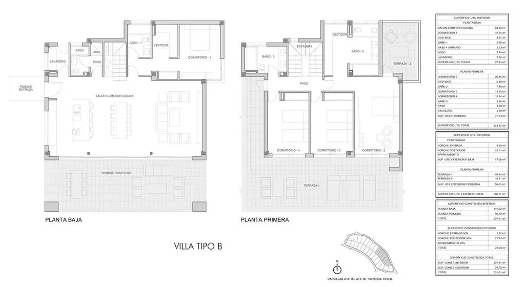 Plan - Contemporary Villa with Sea View in La Duquesa