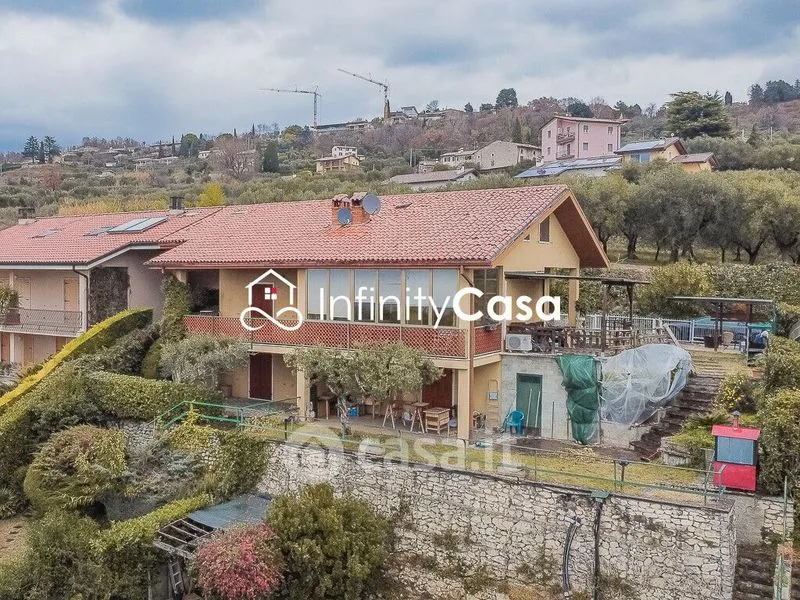 Vue aérienne - Bifamiliar Villa with Lake View in Cavaion Veronese