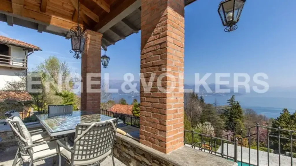 Terrasse - Villa with Lake View in Stresa