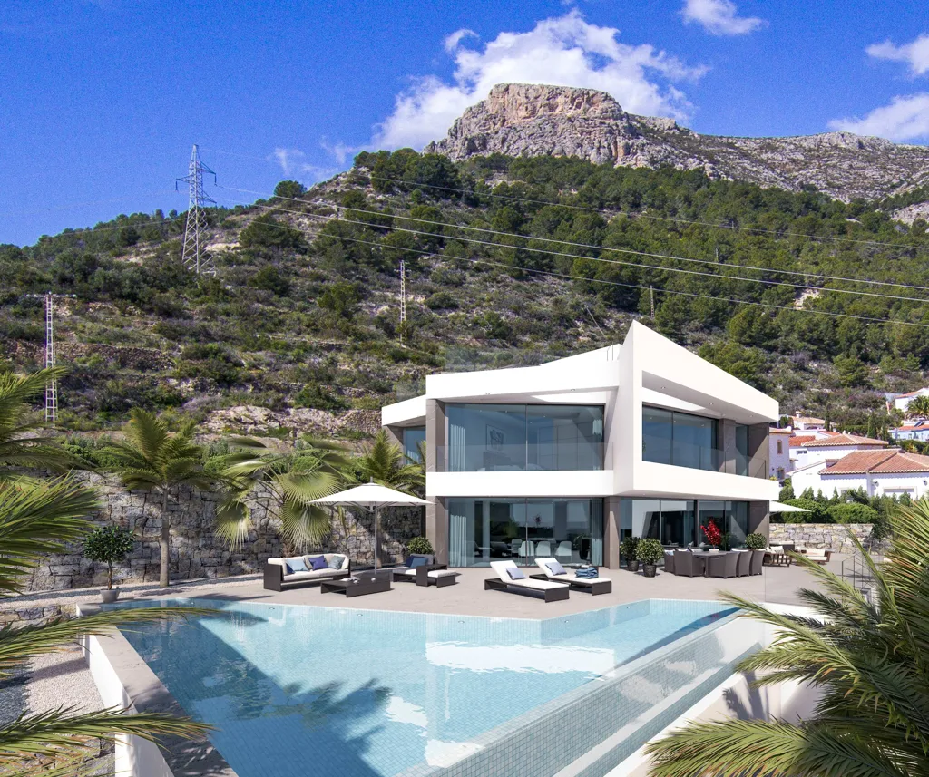 Piscine - Luxury Villa with Sea Views in Calpe