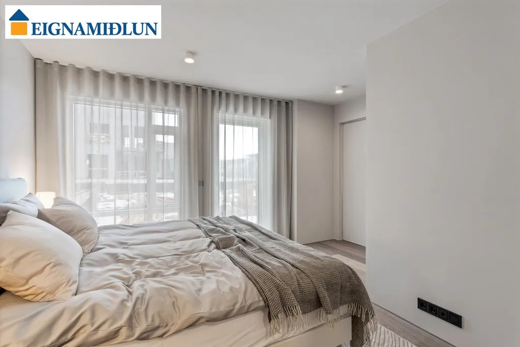 Camere da letto - Apartment with Balcony in Reykjavik