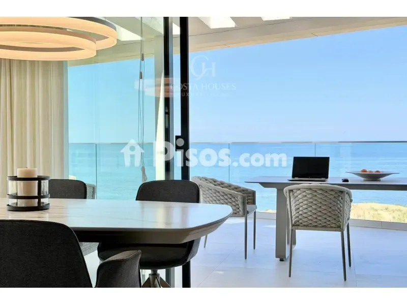 Söögituba - Duplex Penthouse with Sea View in Denia