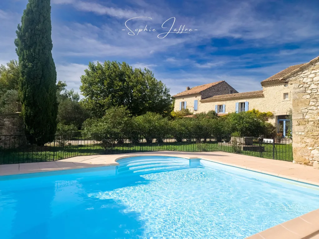 Bassein - Restored 18th-Century Farmhouse with Pool in Réauville