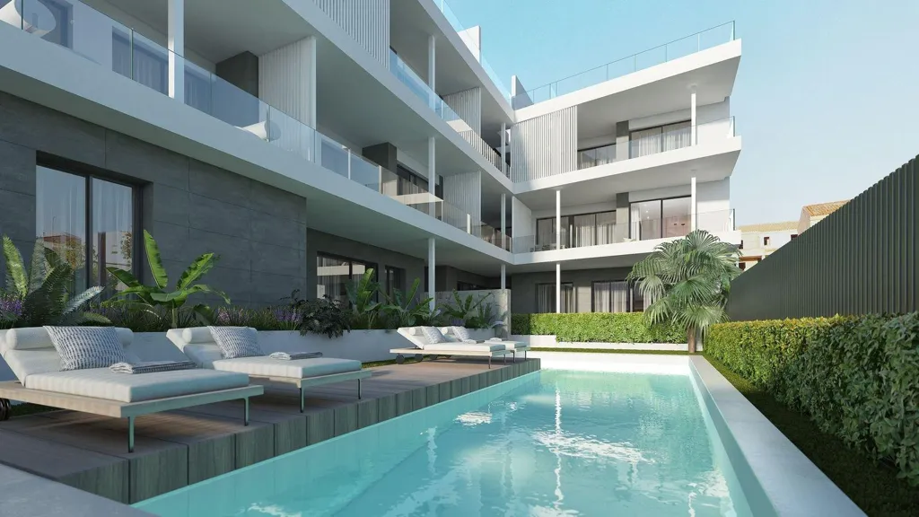 Bassein - Contemporary Apartment with Pool in Benijófar