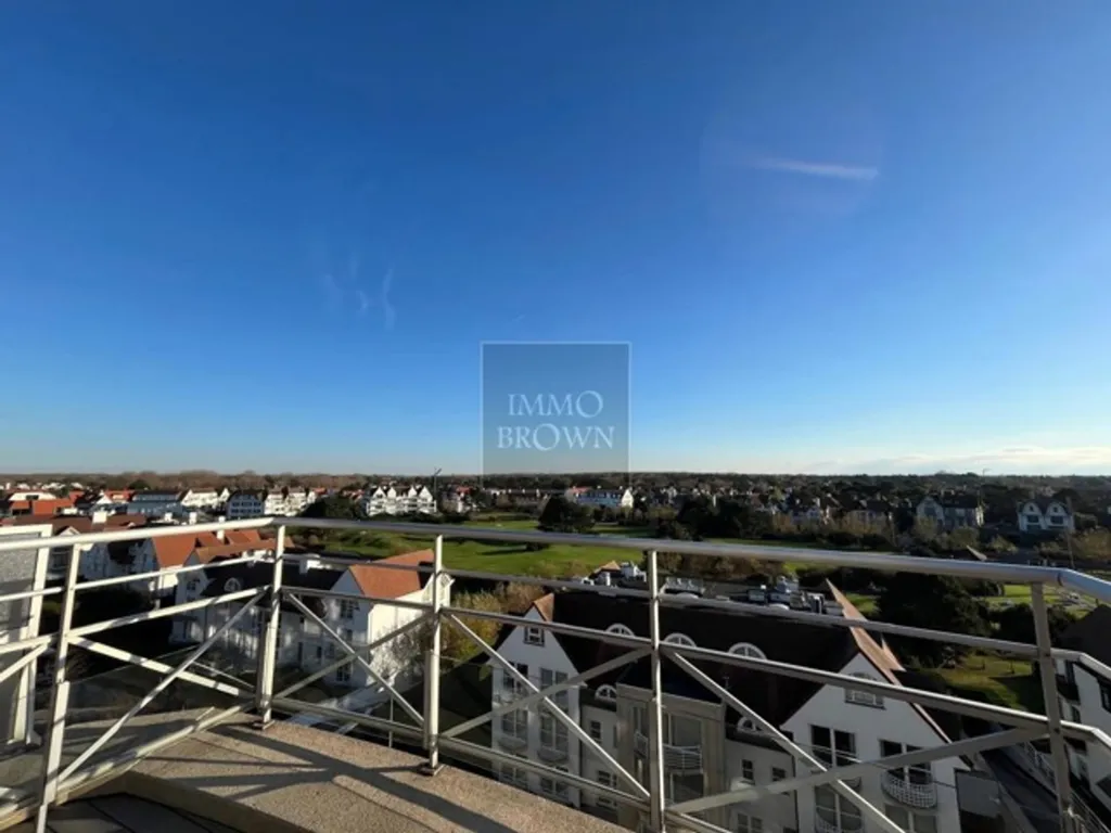 Balcon - Penthouse avec Terrasse et Vue Golf à Knokke Zoute
