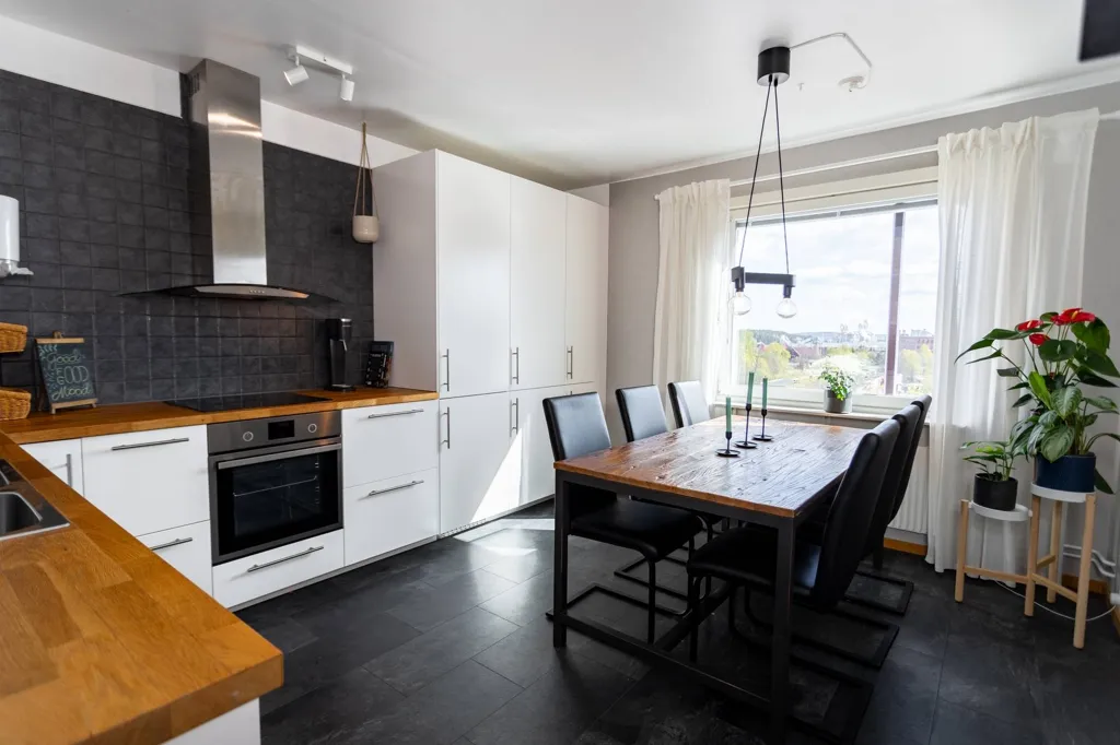 Sala da pranzo - Apartment with Harbour View in Sundsvall