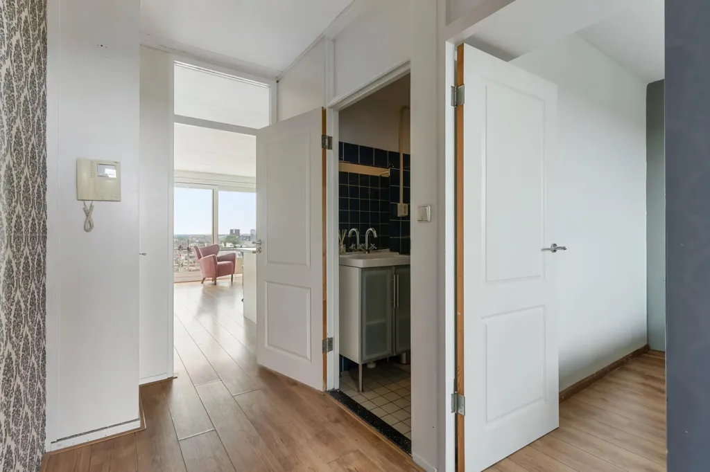 Entrée - Galerijflat with City View in Enschede