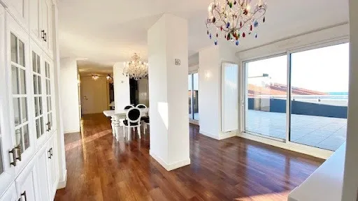 Söögituba - Luxury Seafront Attic Apartment in Capbreton