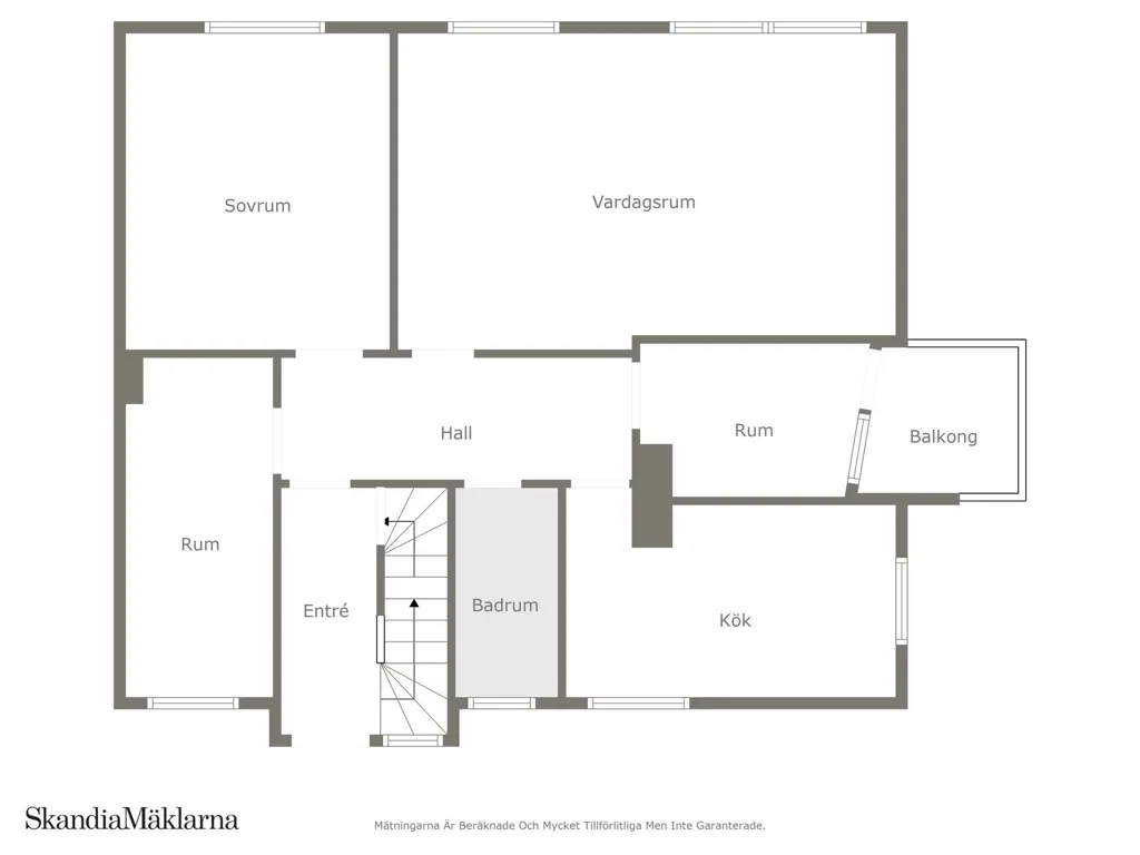 Plaan - Renovated Brick House with Garden in Glimåkra