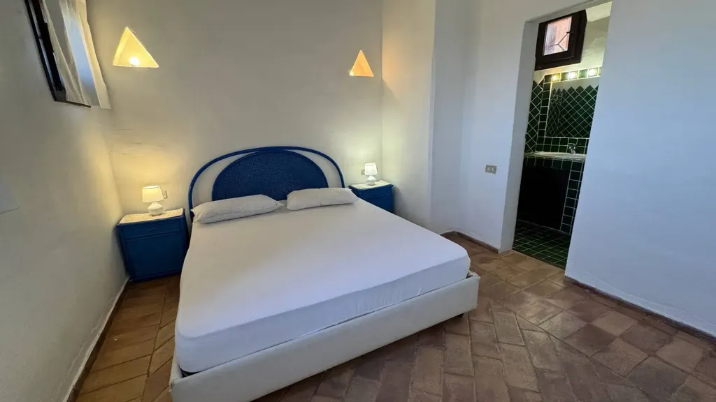 Bedrooms - Apartment with Sea View in Porto Cervo