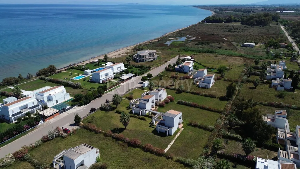 Vue aérienne - Villas with Sea View in Kastro Kyllinis