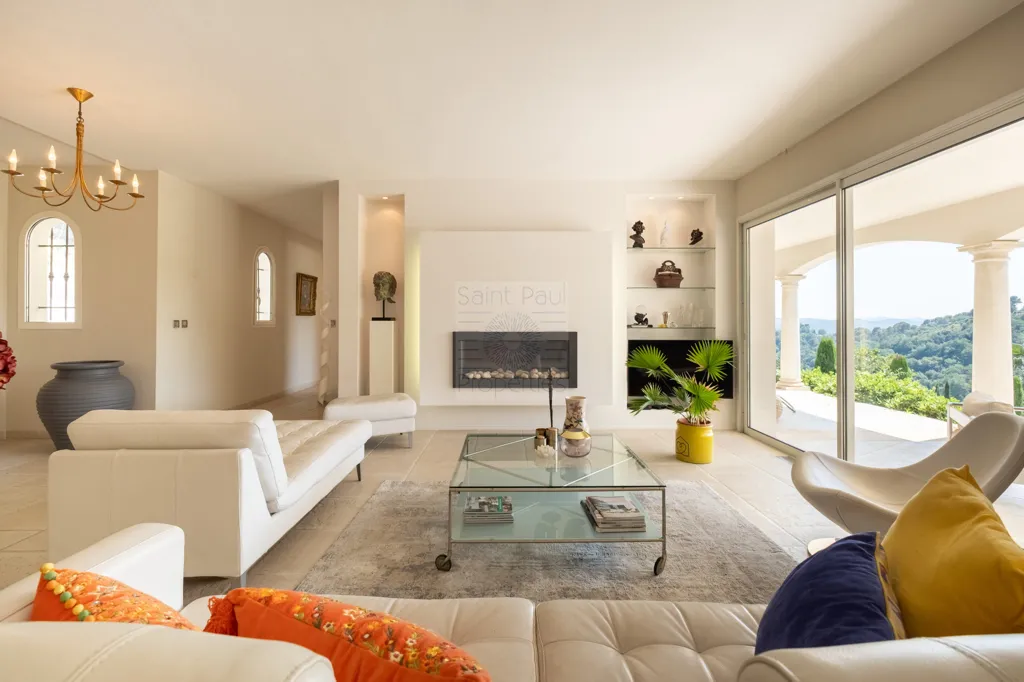 Soggiorno - Provençal Villa with Pool in Saint Paul de Vence